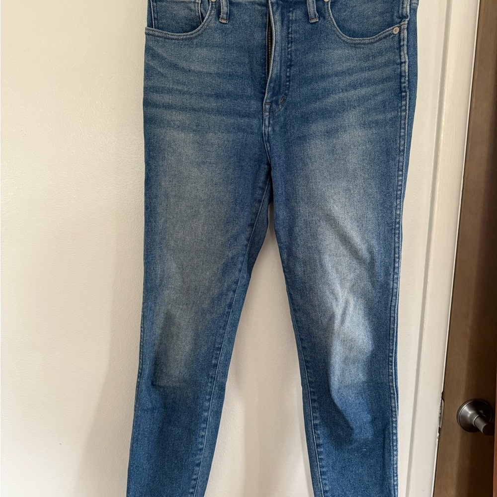 Madewell 10” High Rise Skinny Crop
